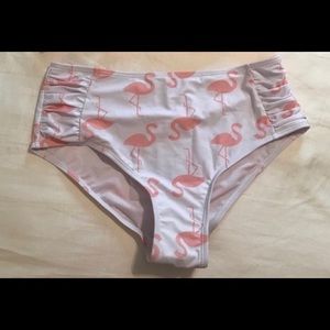High waist bikini bottoms